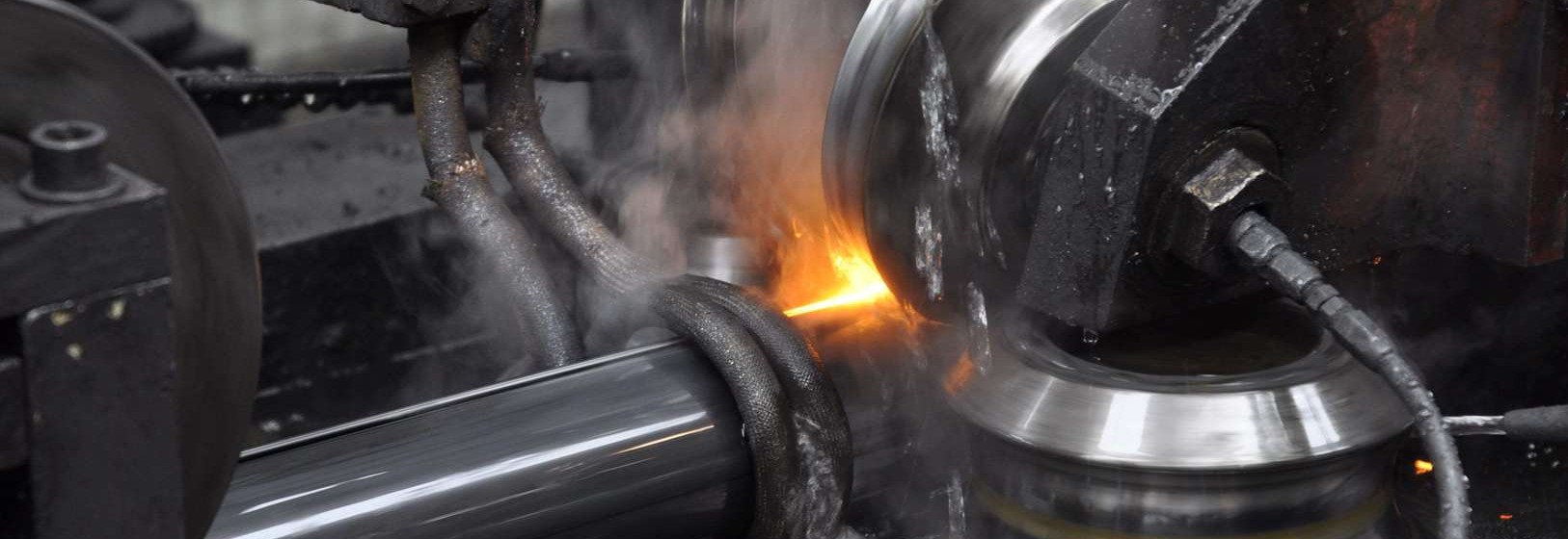 Forming of steel tubes at Acciaitubi
