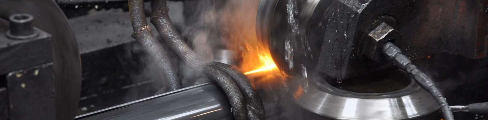 Forming of steel tubes at Acciaitubi